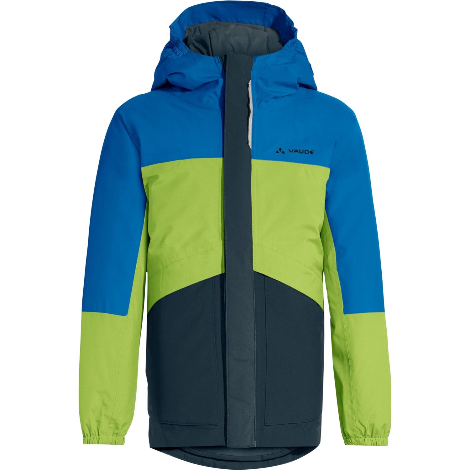 Vaude Escape Padded Jacket, vinterjakke, børn, grøn/blå