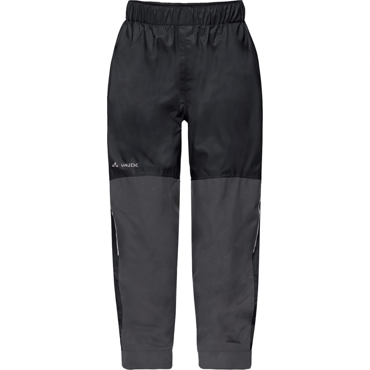 Vaude Escape Pants VI, regnbukser, børn, sort