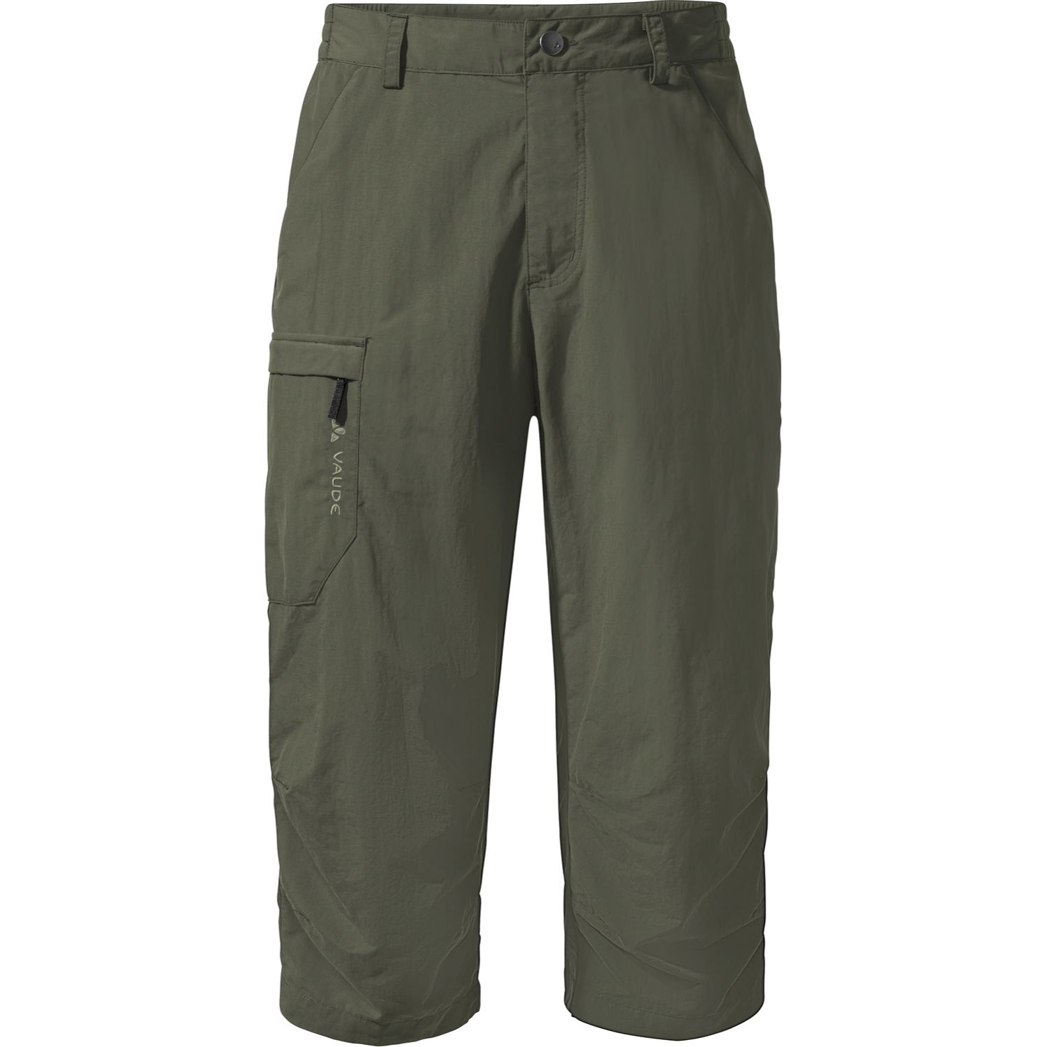Vaude Farley Capri Pants II, vandrebukser, herre, grøn