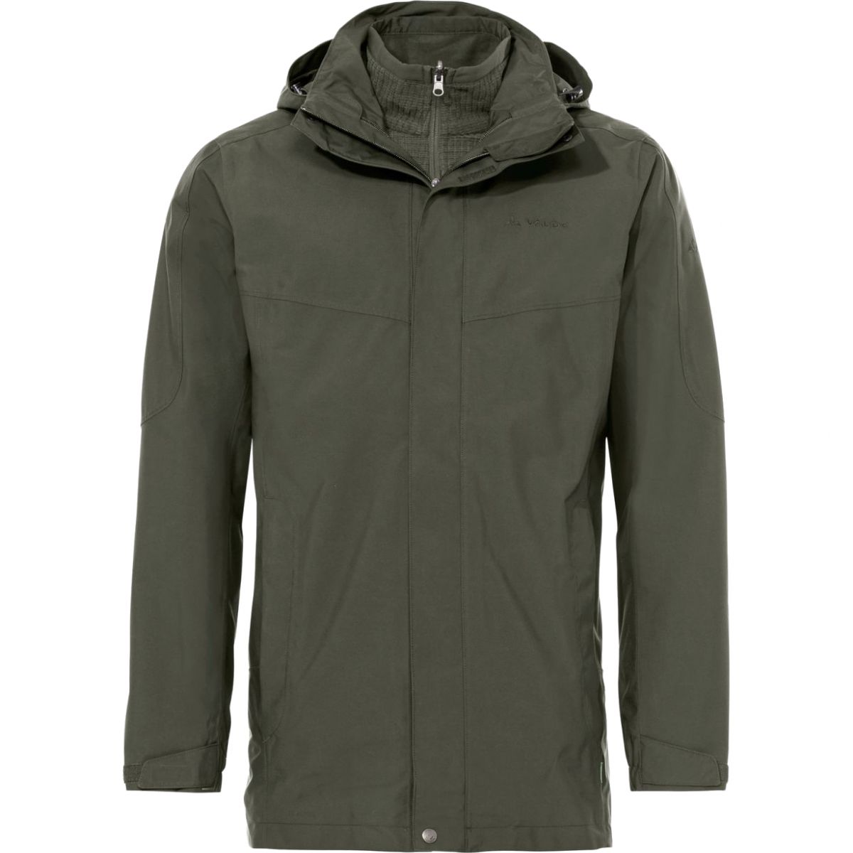 Vaude Idris 3in1 Parka III, vinterjakke, herre, gr�n Vaude Idris 3in1 Parka III, vinterjakke, herre, gr�n