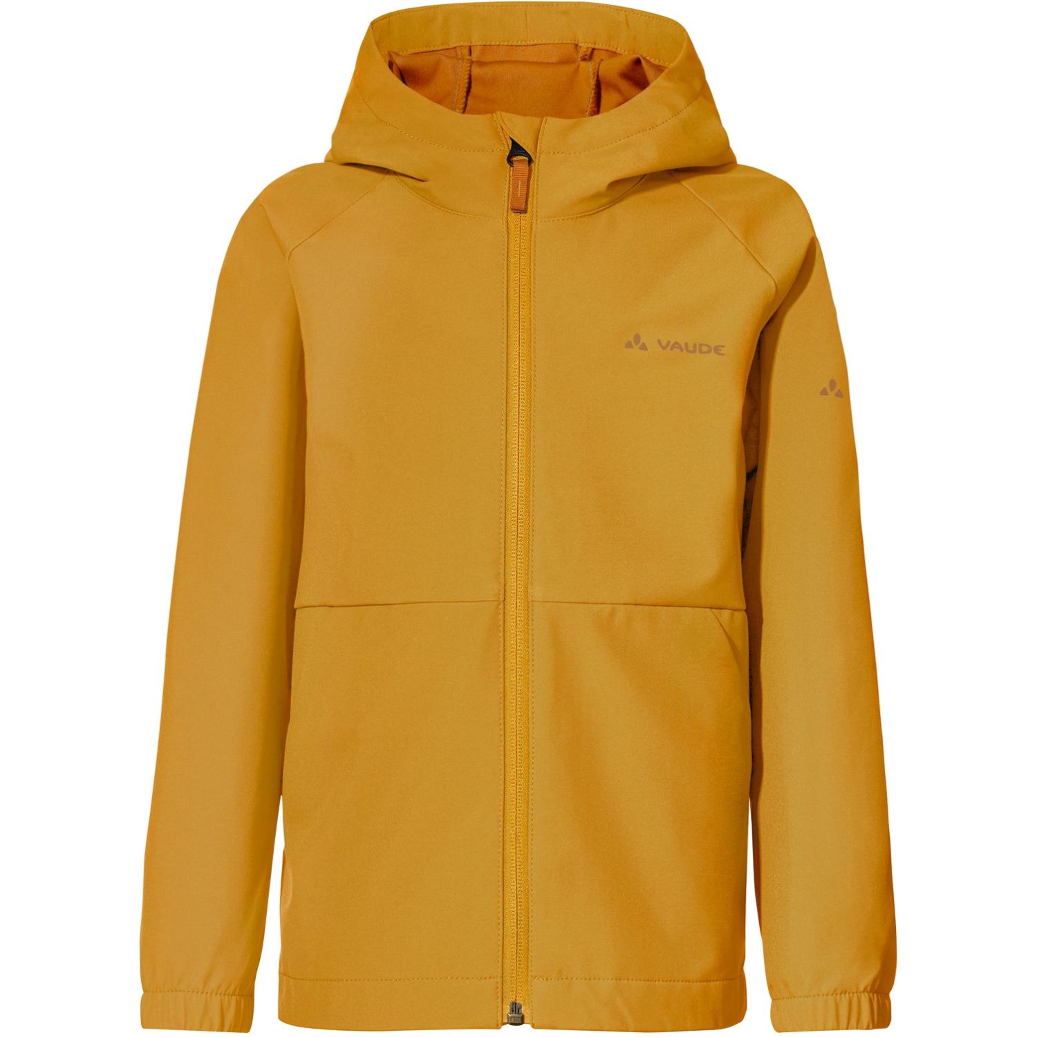 Vaude Kinich Jacket - Børn Softshelljakke - Gul - 158/164