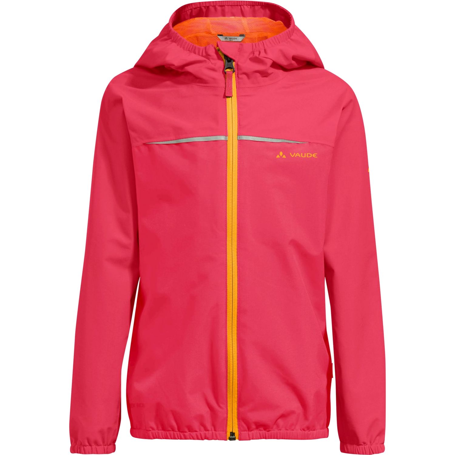 Vaude Turaco Jacket II, regnjakke, børn, rosa/pink