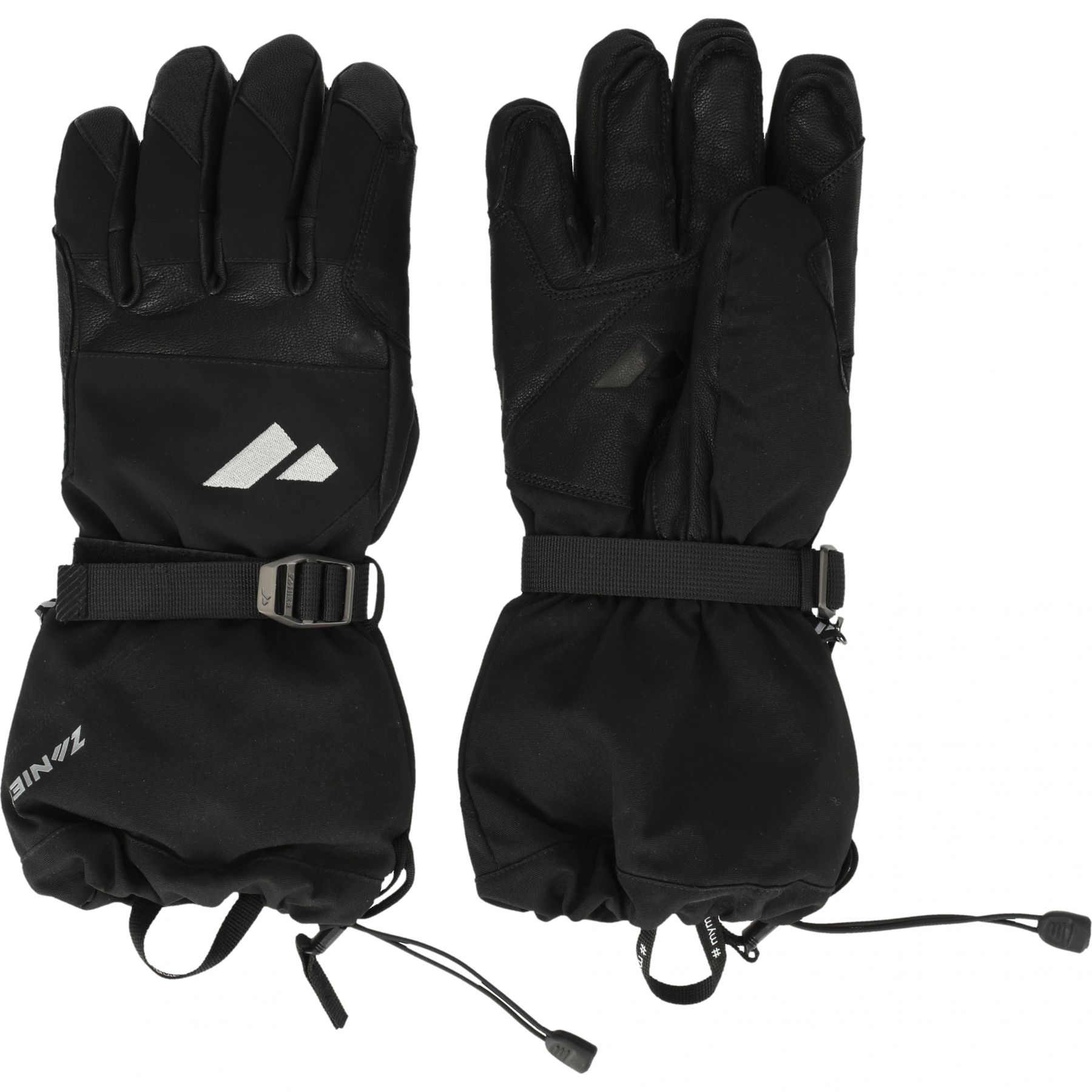 Zanier 80° North STX, skihandsker, sort