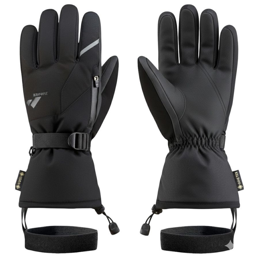 Zanier Ride GTX, skihandsker, sort