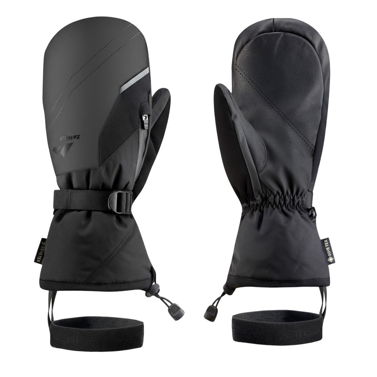 Zanier Ride GTX, skiluffer, sort