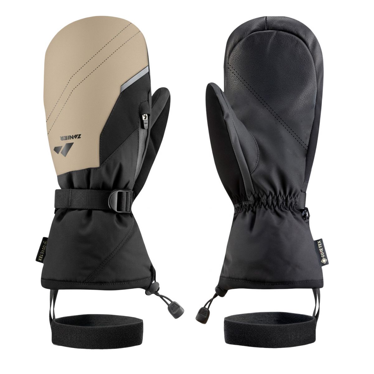 Zanier Ride GTX, skiluffer, sort/beige