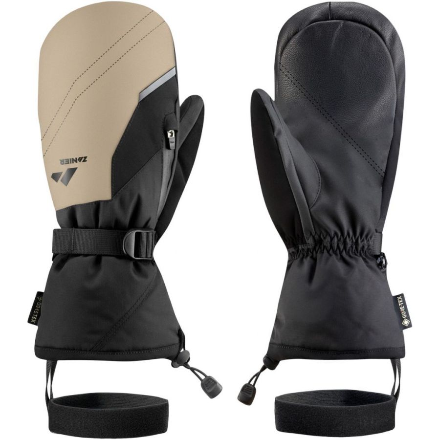 Zanier Ride GTX, skiluffer, sort/beige