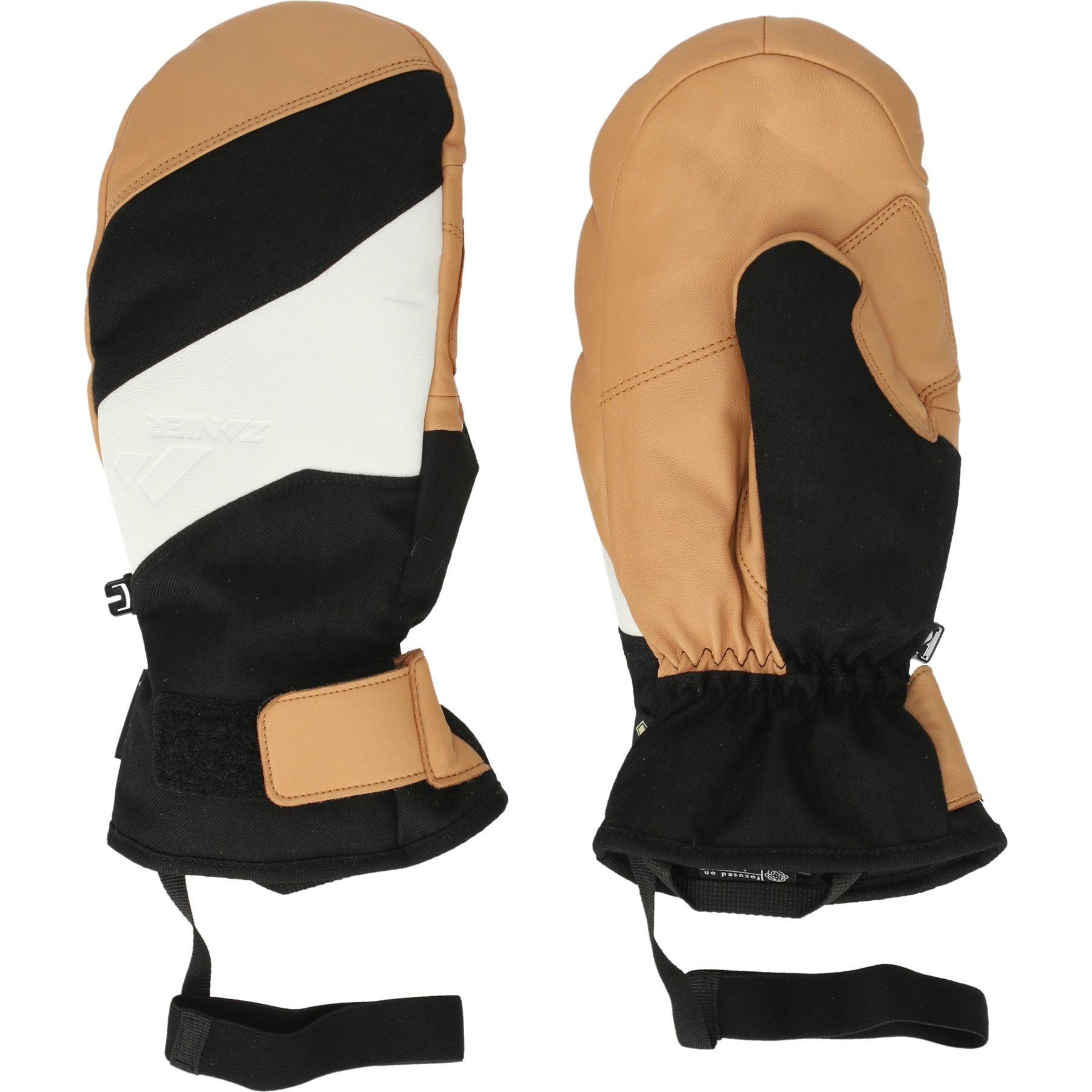 Zanier Sky GTX, skiluffer, dame, sort/beige